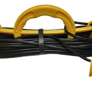 Extensión eléctrica de cabo flexivel.
